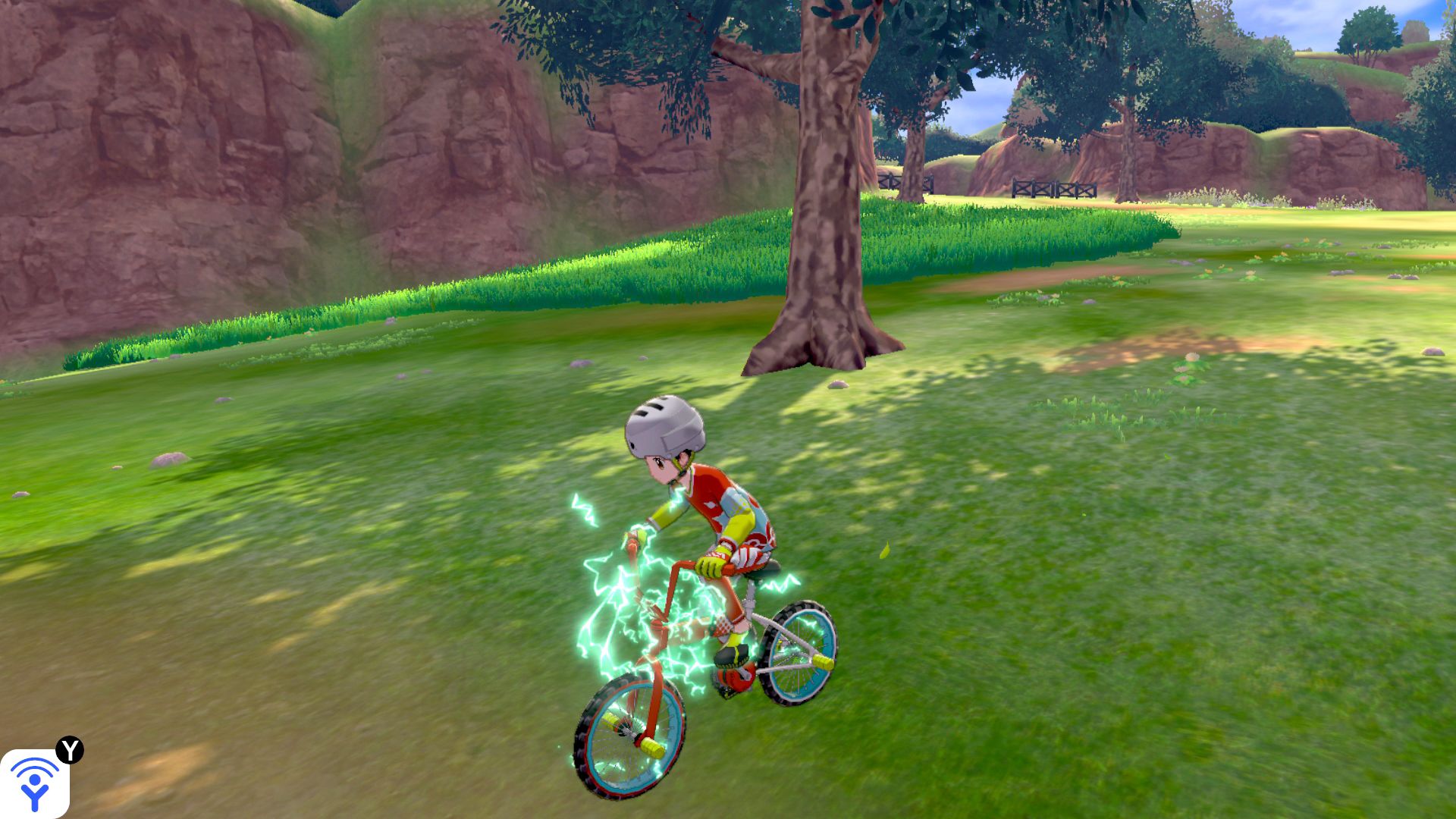 comment roulé sur l'eau pokemon epée bicyclette